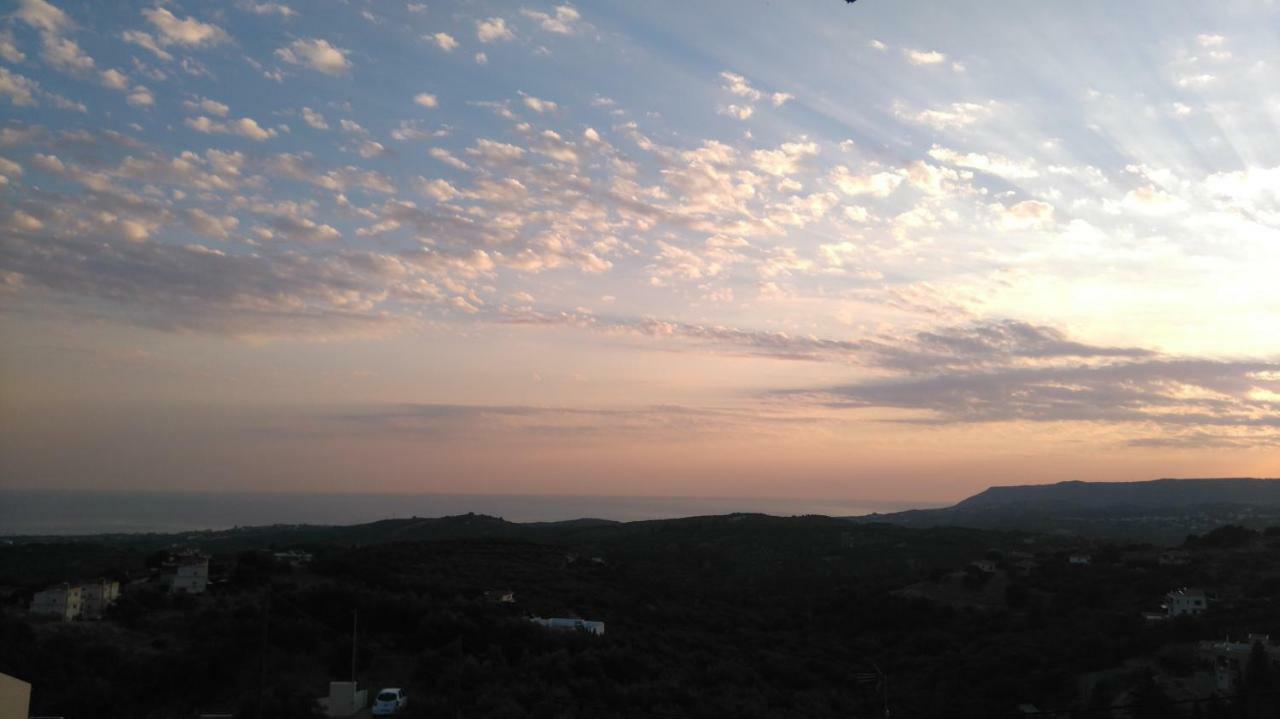 360 Panorama House - Gazing At Horizon And The Stars Of The Galaxy In The Night - Fresh Cool Breeze Most Of The Time - Just 7 Min From The Beach Kournás Esterno foto