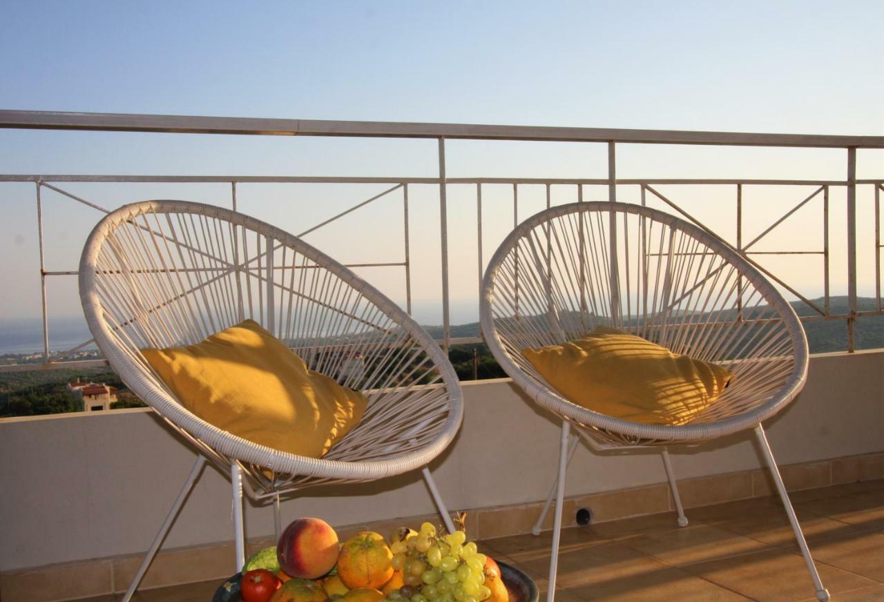 360 Panorama House - Gazing At Horizon And The Stars Of The Galaxy In The Night - Fresh Cool Breeze Most Of The Time - Just 7 Min From The Beach Kournás Esterno foto