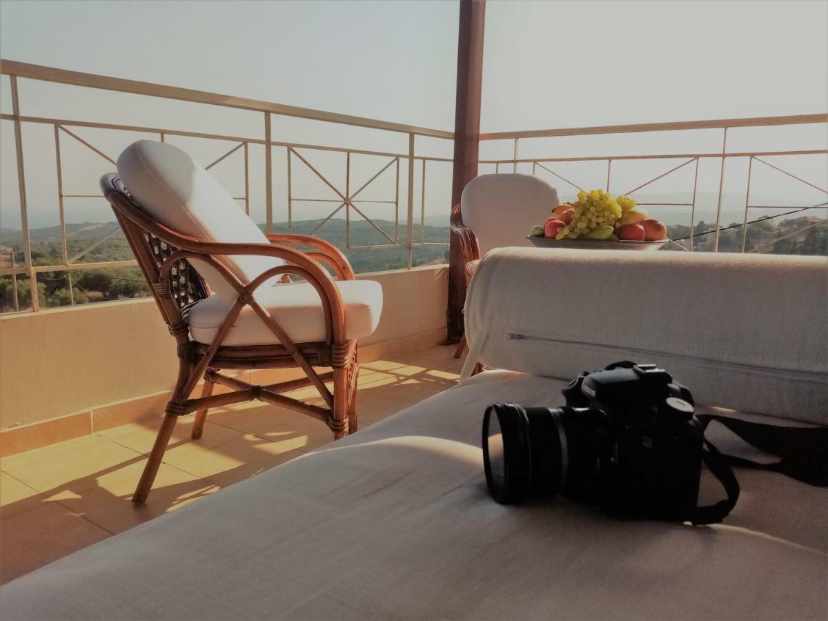 360 Panorama House - Gazing At Horizon And The Stars Of The Galaxy In The Night - Fresh Cool Breeze Most Of The Time - Just 7 Min From The Beach Kournás Esterno foto