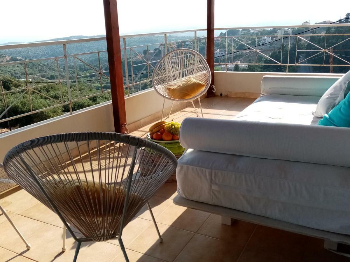 360 Panorama House - Gazing At Horizon And The Stars Of The Galaxy In The Night - Fresh Cool Breeze Most Of The Time - Just 7 Min From The Beach Kournás Esterno foto