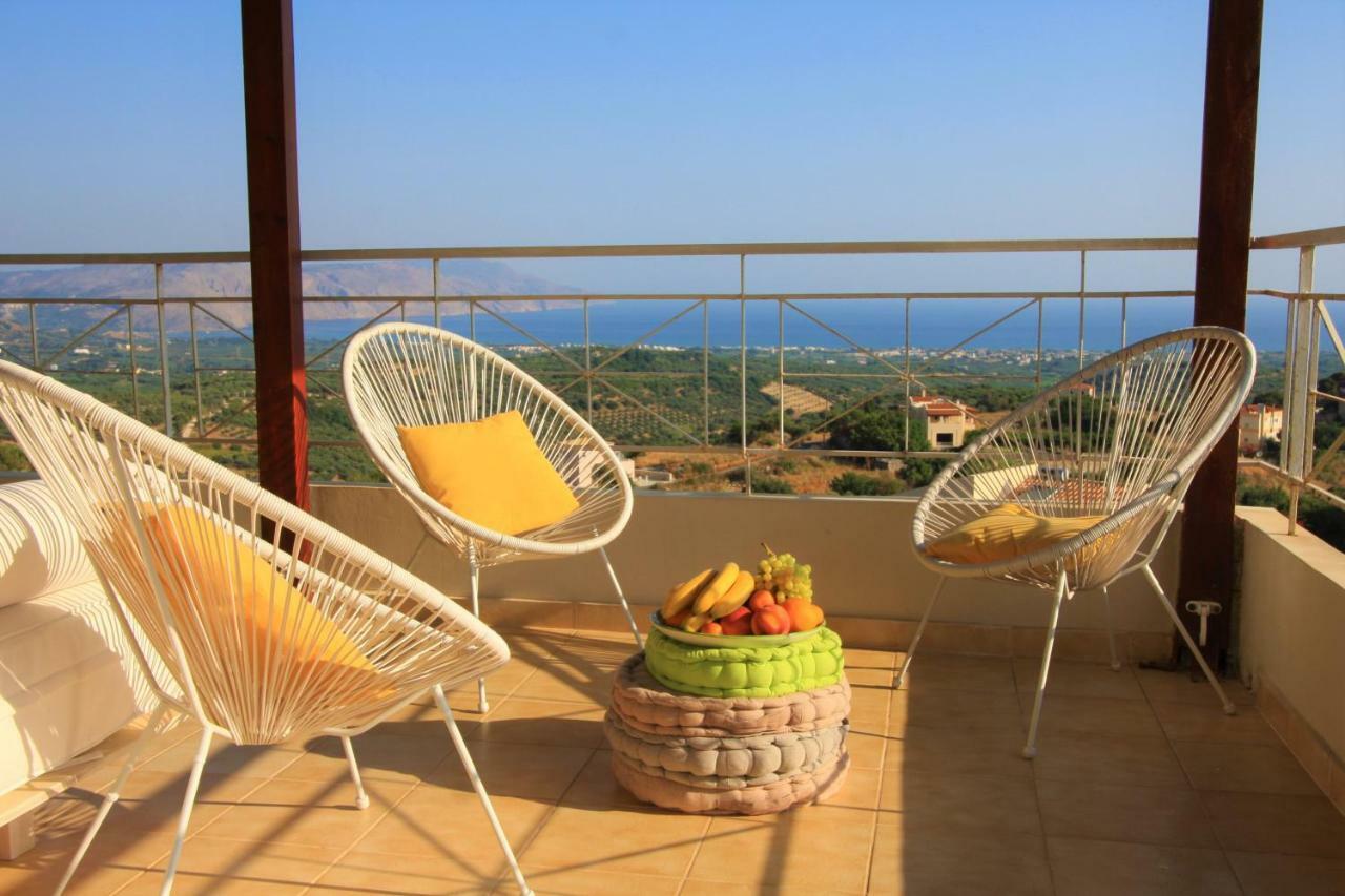 360 Panorama House - Gazing At Horizon And The Stars Of The Galaxy In The Night - Fresh Cool Breeze Most Of The Time - Just 7 Min From The Beach Kournás Esterno foto