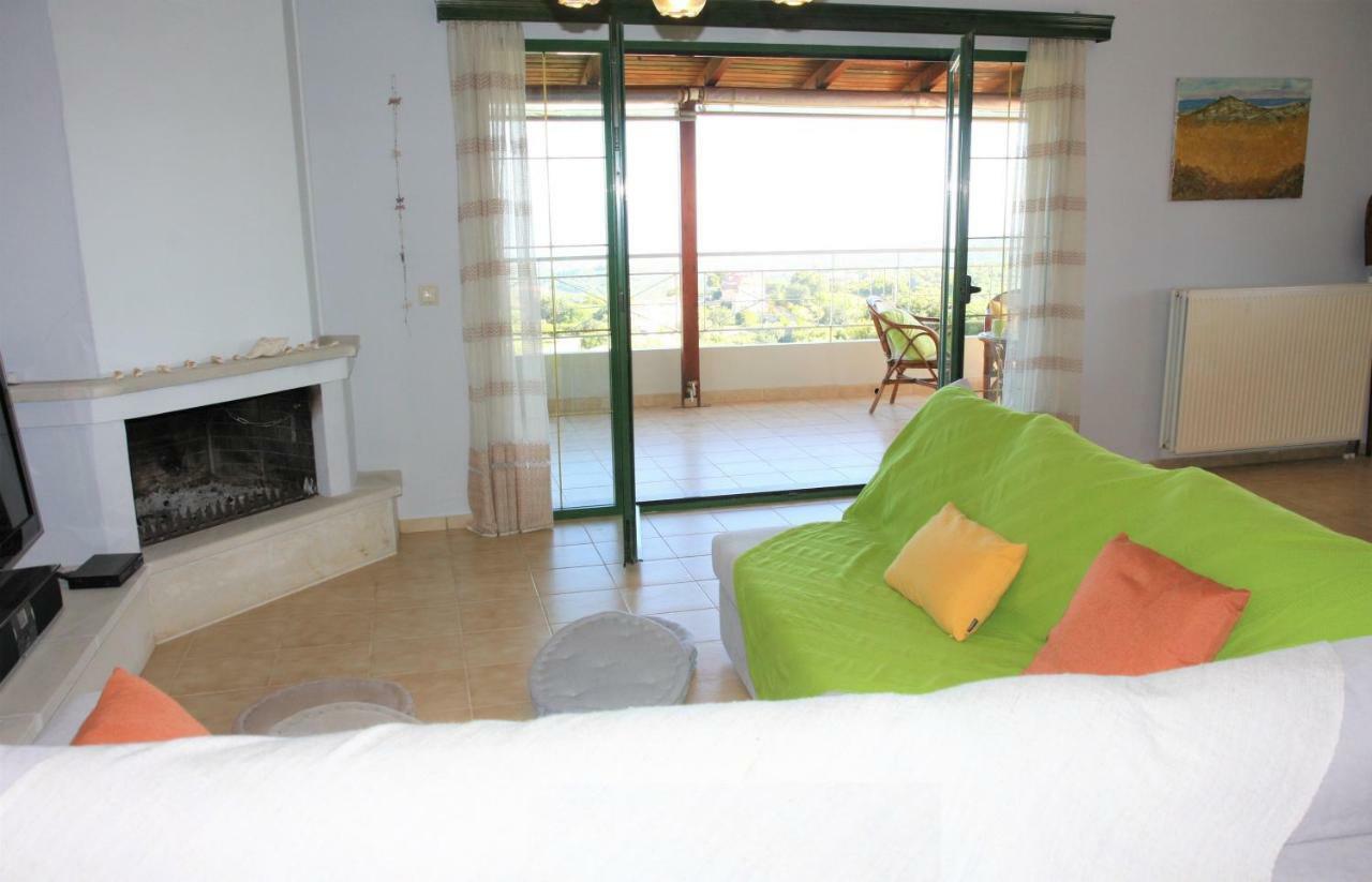 360 Panorama House - Gazing At Horizon And The Stars Of The Galaxy In The Night - Fresh Cool Breeze Most Of The Time - Just 7 Min From The Beach Kournás Esterno foto